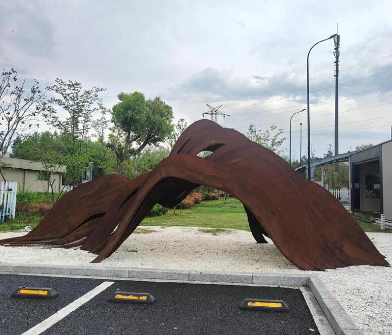 北戴河耐候钢板造型